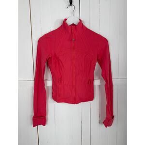 Lululemon Women's Pink Nylon Varsity Jacket Size 4 - NWOT